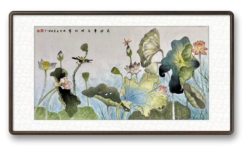 Lotus Pond Coloring